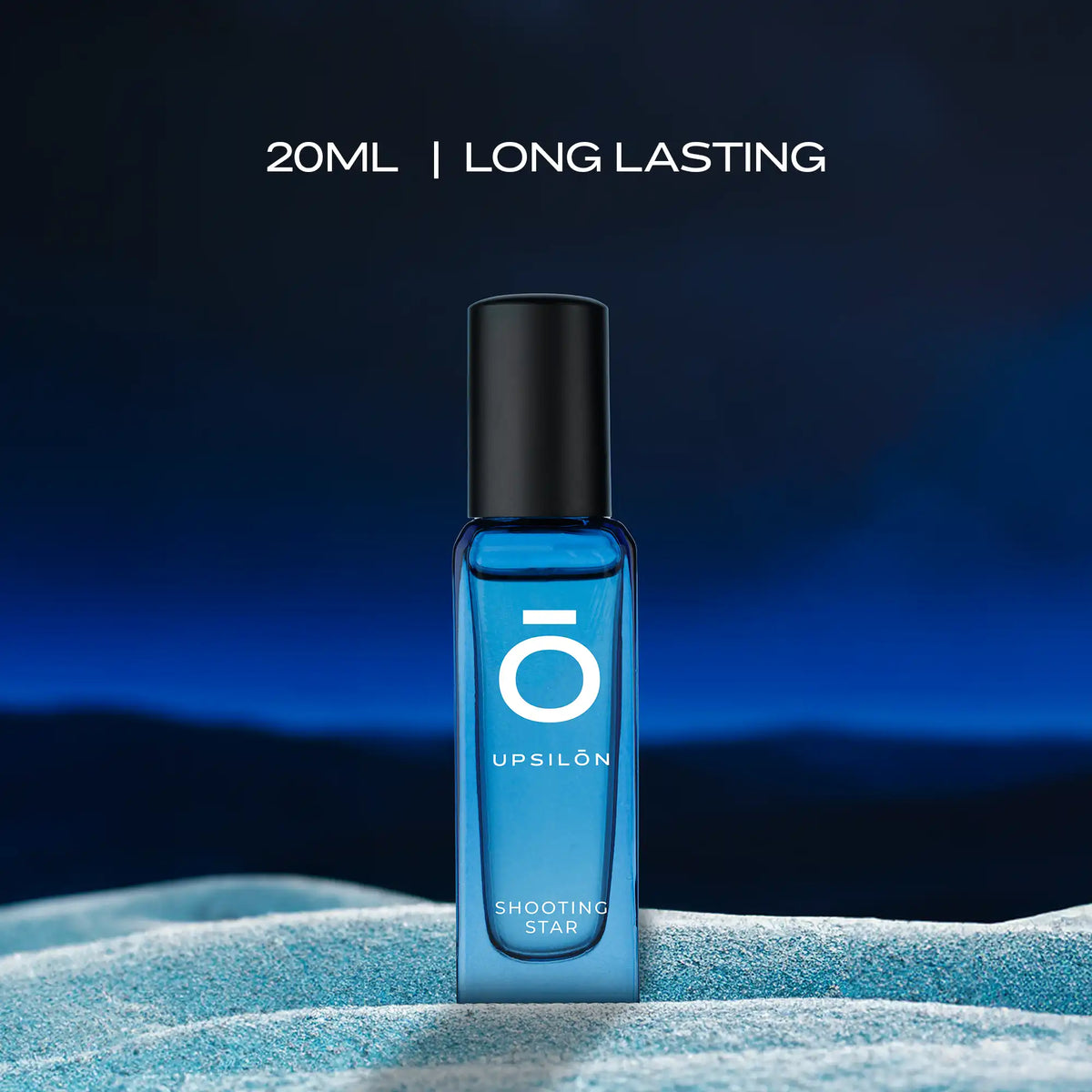 Upsilon Shooting Star Eau de Parfum for Men, in a 20 ml bottle