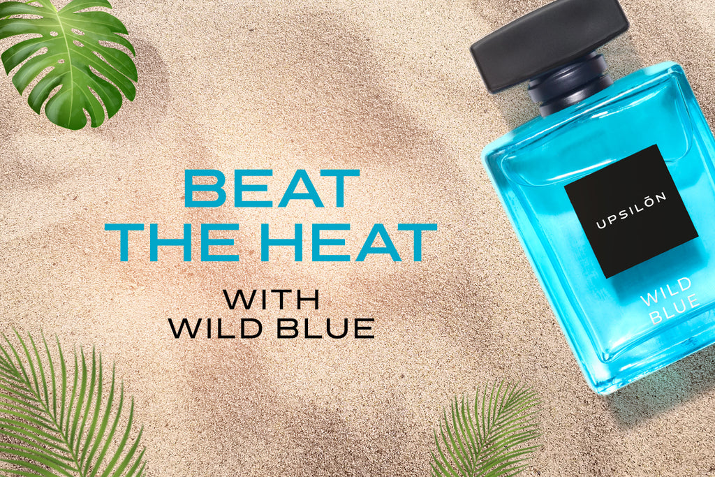 Beat The Heat with Wild Blue Eau de Parfum for Men