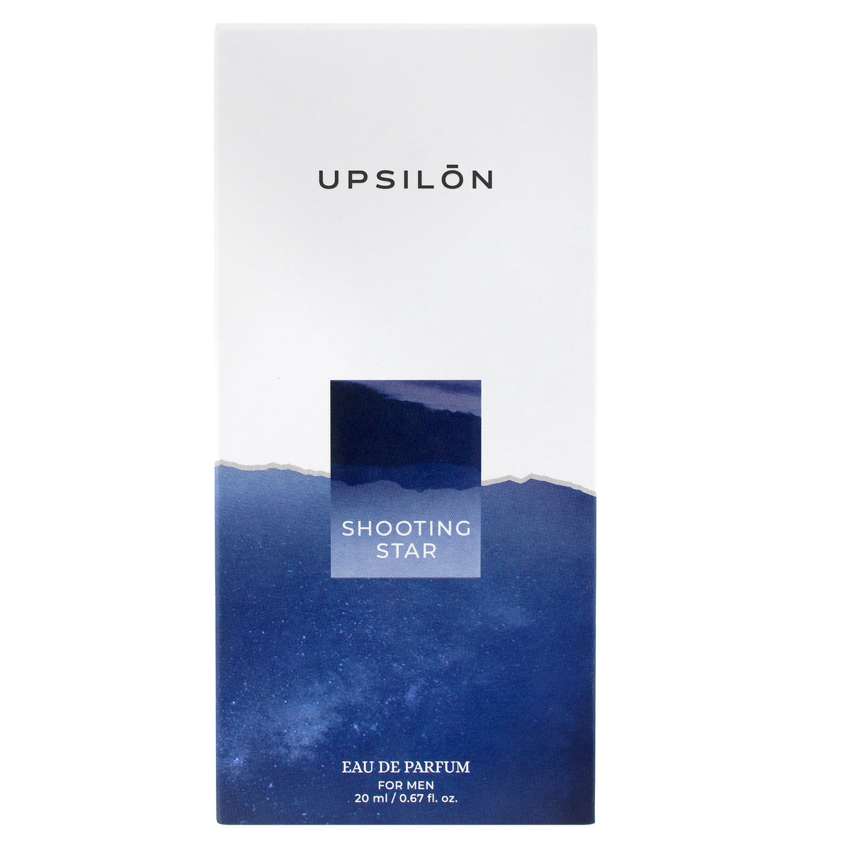 UPSILON Shooting Star Eau de Parfum for Men, 20 ml/0.67 fl. oz