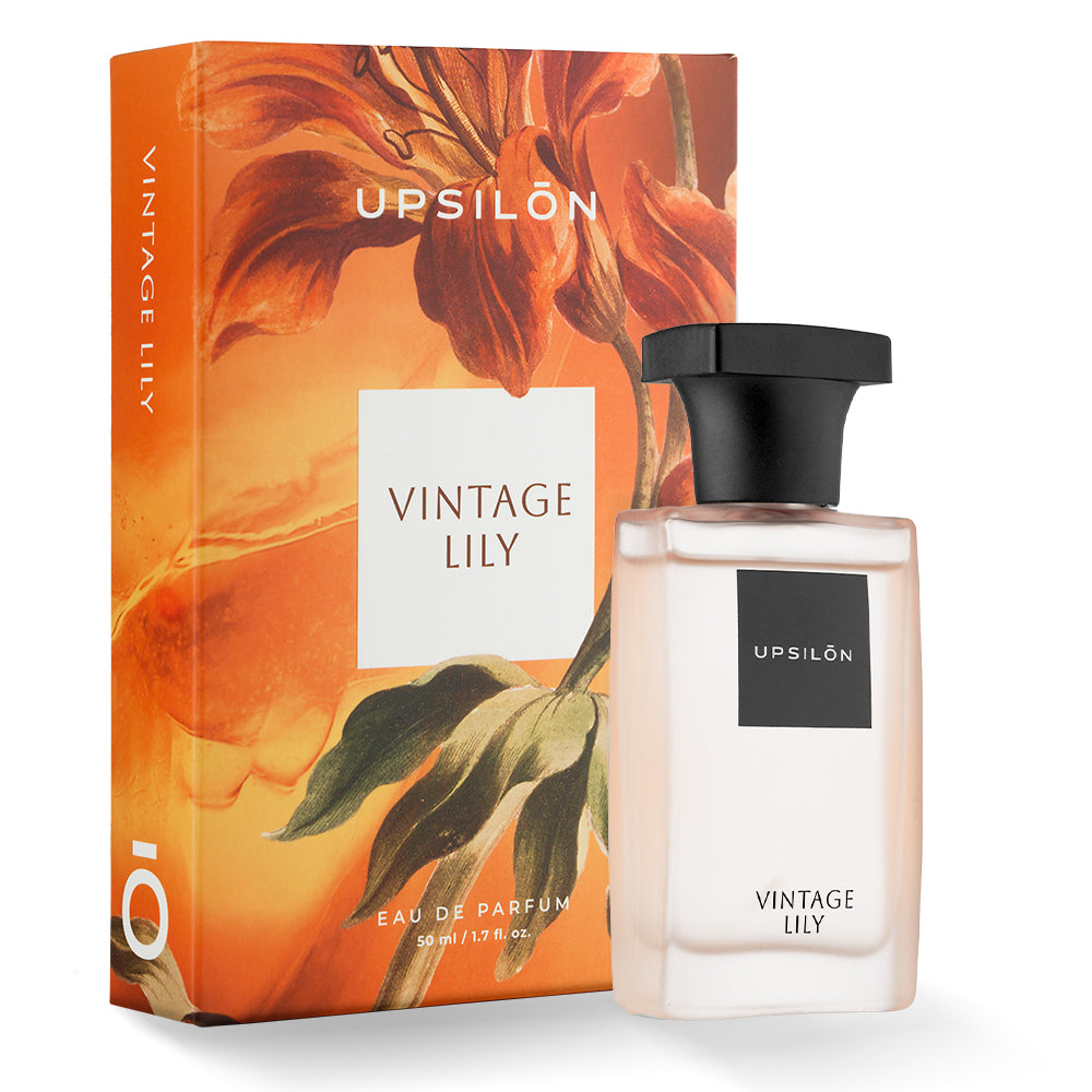  UPSILON Vintage Lily Eau de Parfum for Women, a 50ml bottle of eau de parfum