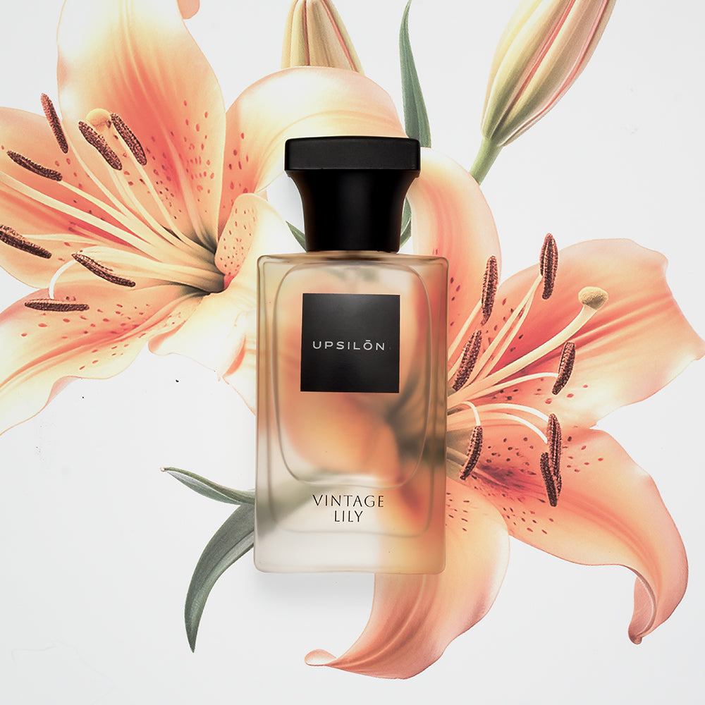 UPSILON Vintage Lily Eau de Parfum for Women | 50ml Bottle